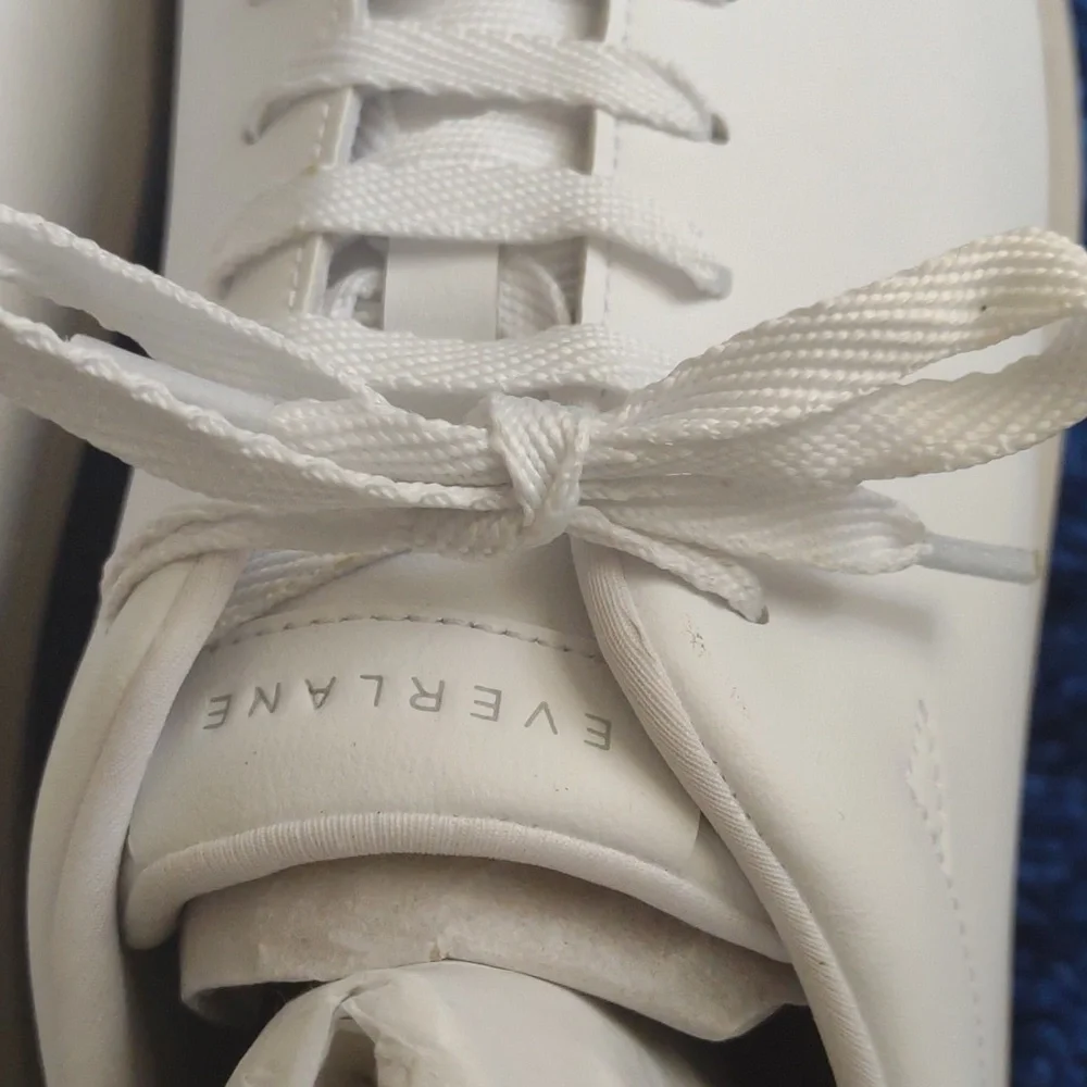 Everlane The‎ releather tennis shoe Unisex Size W 14 M 12 Classic Preppy Casual